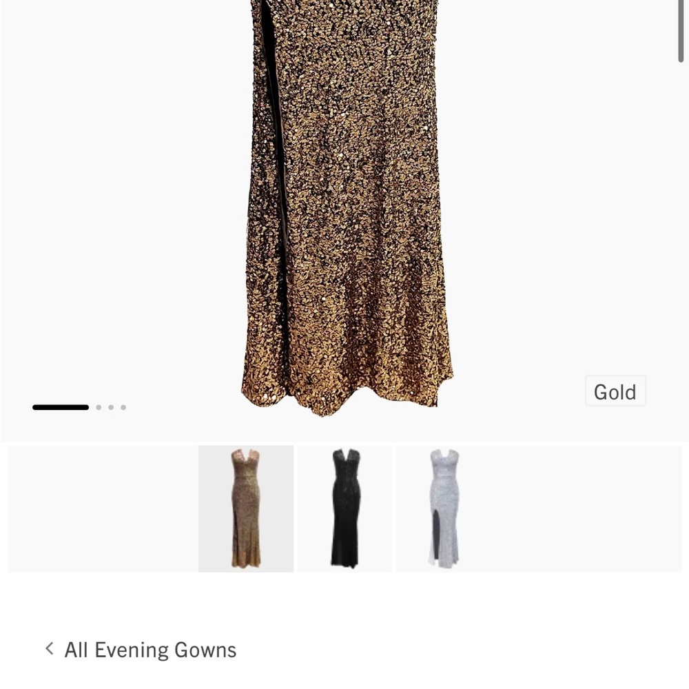 Dress the Population Fernanda sequin mermaid gown - Picture 7 of 8
